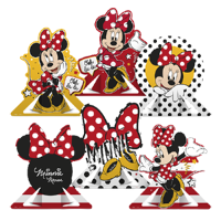 Imagem de DECORAÇÃO DE MESA MINNIE MOUSE  06 UN - 01 UNIDADE